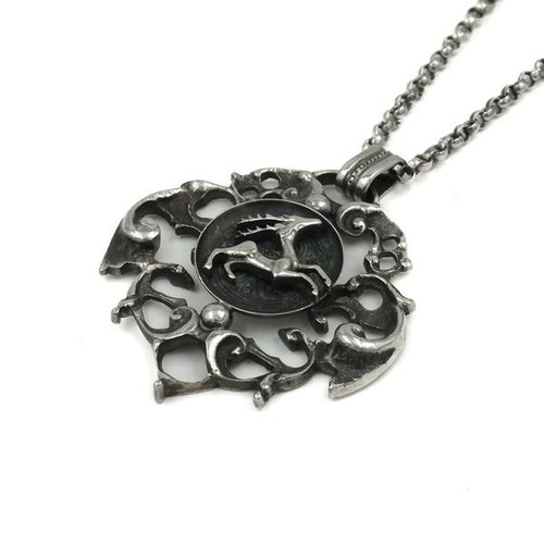 Kette mit anhänger 925 - anhänger, in