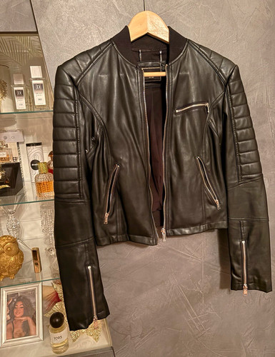Guess damen lederjacke - guess,