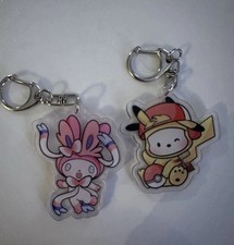 Pokemon Schlüsselanhänger Pikachu Anhänger Feelinara Pokemon Hello Kitty