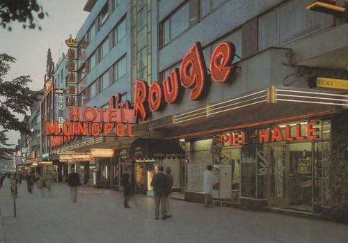 Hamburg reeperbahn 1970 - reeperbahn, um