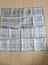Burberry unbenutzter Seiden Mini Schal Nova Check 48x48cm Vintage Taschentuch