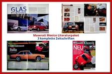 Maserati Mexico Literaturpaket
