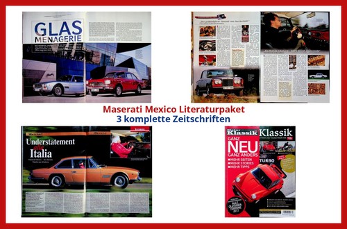 Maserati mexico literaturpaket - mexico,