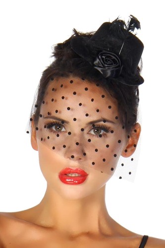 Fascinator minihut filzhut - fascinator,