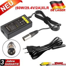 Netzteil Ladegerät 3pin XLR 29,4V 2A für 24V Samsung Elektrofahrrad HP1202L2  