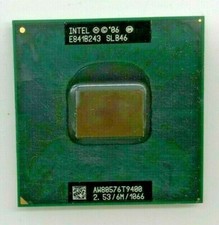 INTEL CORE 2 DUO T9400 SLB46 Mobile -  2,53GHz - Sockel PGA47/BGA479 #936