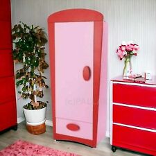 IKEA MAMMUT KLEIDERSCHRANK ROSA ROT KINDER-KLEIDERSCHRANK KINDERZIMMER