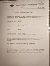 ABE für Melber Felgen 43654 Audi A4 B5