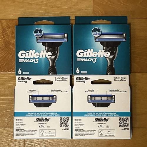 6er pack gillette - gillette, mach