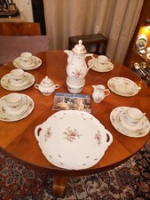 22 TLG Kaffeeservice von Rosenthal Classic Rose Sanssouci 6 Personen Top Zustand