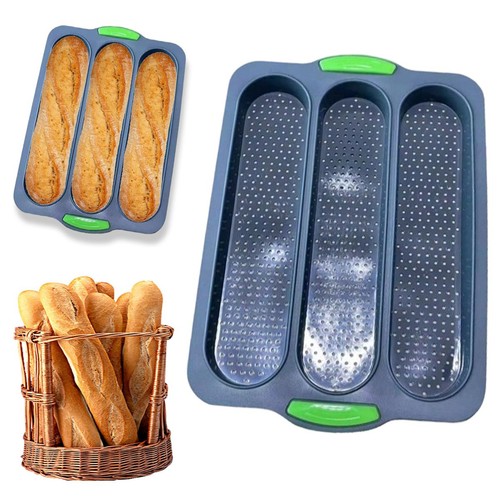 Silikon baguette backform drei - silikon,