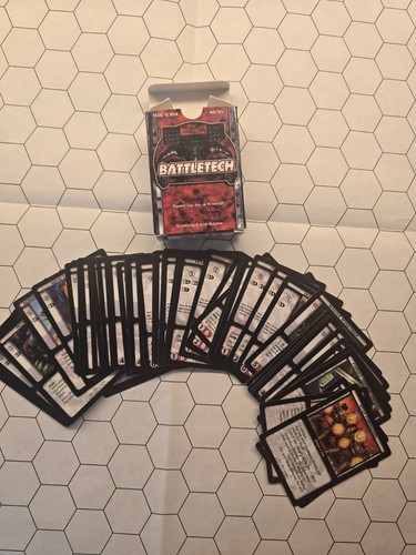 Battletech ccg tcg - deck, 60