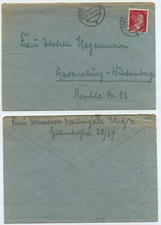 72475 - Beleg - Vietz (Ostbahn) 21.1.1944 nach Ravensburg