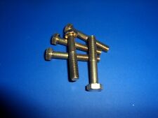 Maschinenschraube M8x50 Messing metrisch Sechskantschraube M 8 x 50 DIN 931 Ms