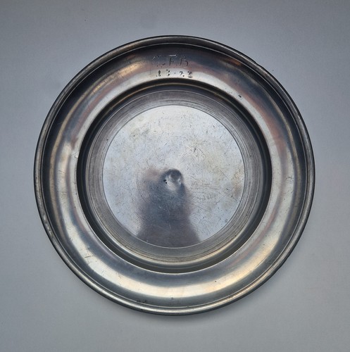 Antiker zinnteller von 1827 - antiker,