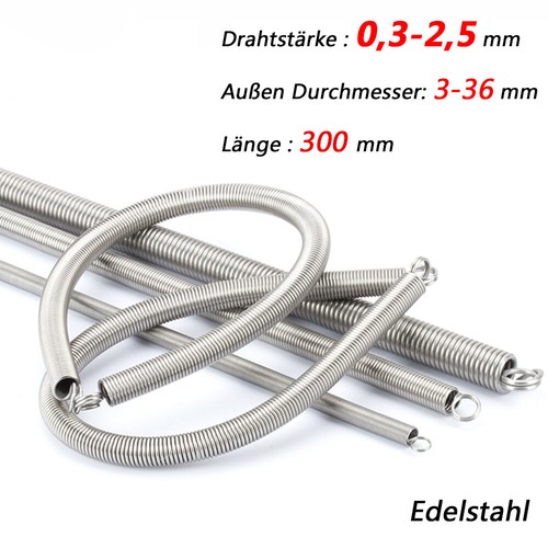 Zugfeder mit öse - mit,