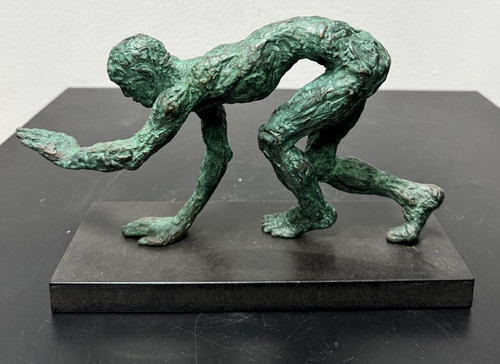Bronzefigur humanimal - bronzefigur,, "humanimal"