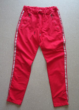 Italy Hose Schlupfhose Gr.S 36/38 Rot Galonstreifen Nieten Vanilla