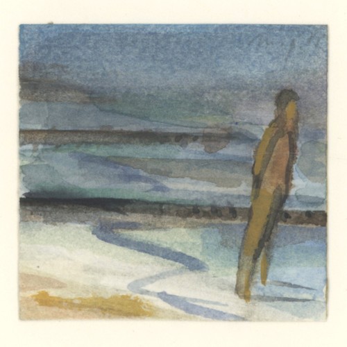 Manfred pietsch aquarell - manfred, figur
