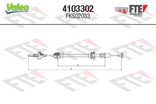 4103302 valeo seilzug - 4103302,