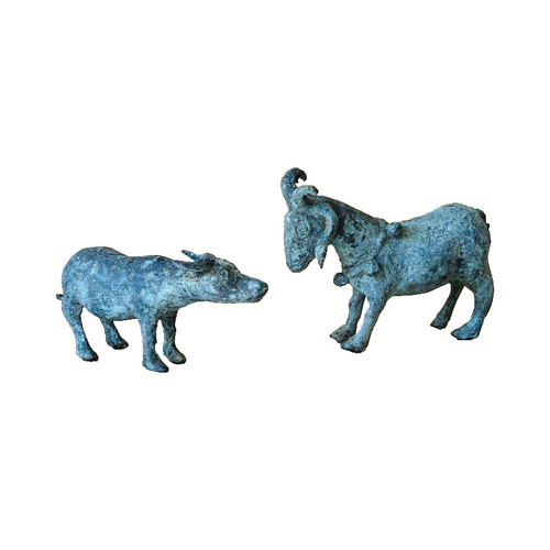 Wasserochse ziege metall - ziege,