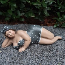 Badenixe Gartenfigur 39 cm