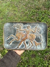 Bronze-Plateau Mit Bellerophon
