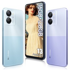 Blackview COLOR 8 4G Smartphone 16GB+128GB 6,75" Andriod 13 Dual SIM Handy 50MP