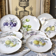 Porzellan, 8 Teller von