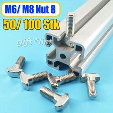 50-100x Hammerschraube M6 M8