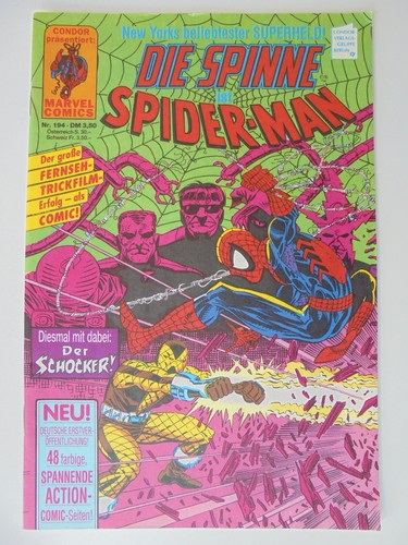 Comic marvel die spinne - 1x,