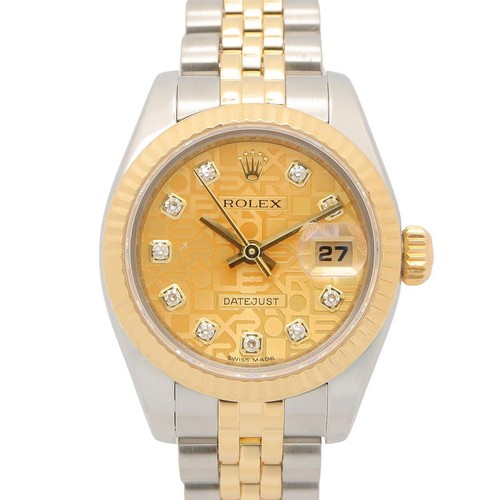 Rolex datejust 10p diamond - 10p, z