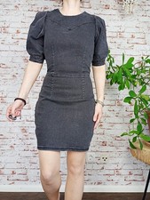 H&M Etuikleid grau L 40 M 38