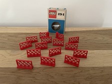 LEGO System 494 Rote Tore & Zäune Schachtel Mursten 60er Jahre BOX Vintage OVP