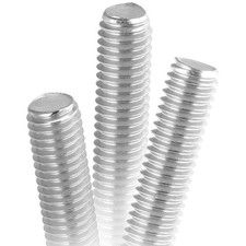 Gewindestangen Edelstahl A2 DIN 975 / DIN 976 1m Gewindestab korrosionsbeständig