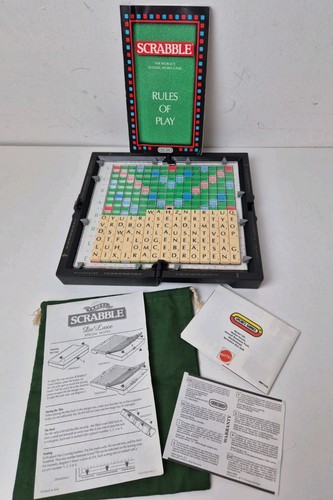 Vintage travel scrabble deluxe - vintage,