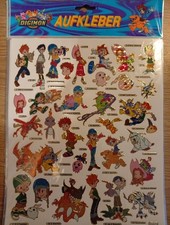 Digimon Sticker Bogen 2000 CTM