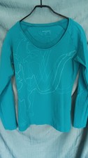 Mammut Langarmshirt Gr. XS in Türkis - neuwertig