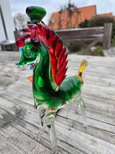 Murano Glaspferd vierfarbig