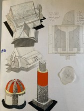 Sehr Schön Große Zeichnung