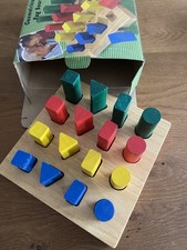 Holz Setzspiel /Geometrical