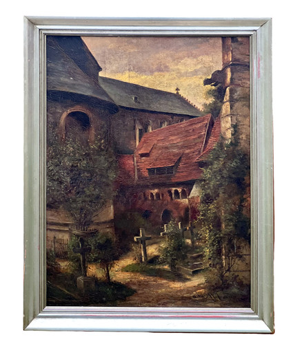 öl auf leinwand weiskam - auf, g.weiskam
