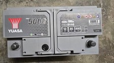 Original YUASA Batterie Autobatterie 85Ah für Mercedes AUDI BMW VW KIA Renault..