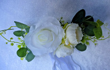 Künstliches rosengesteck mit - künstliches,