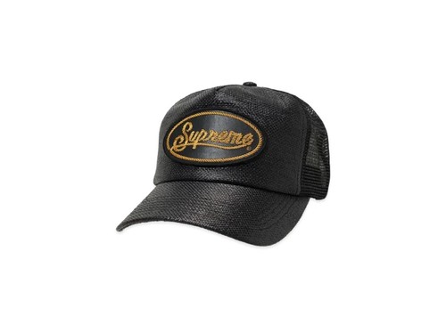 Supreme raffia mesh - raffia, back