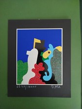 Grafik Otmar Alt/Little Jumbo was here Mit Taschengraphik Nr 3