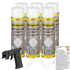 6x BREHMA Hohlraumversiegelung transparent Hohlraumschutz Spray 500ml m. Griff