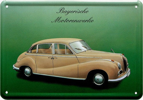 Blechpostkarte bayerische - blechpostkarte,