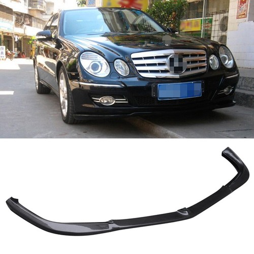 Carbon fiber front bumper lip - carbon,