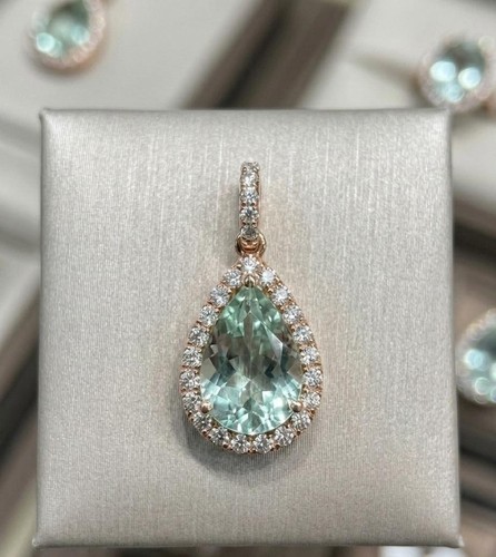 Natürlicher grüner amethyst - natürlicher,
